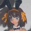 haruhi suzumiya bunny figure